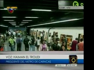Pdte. del Metro afirma que la falla ayer fue únicamente de o