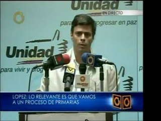 Leopoldo López informa que a pesar de las diferencias sobre