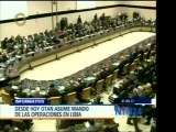 La OTAN asumirá el mando de las operaciones militares en Lib