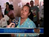 Enfermeras de Barrio Adentro reclaman por pagos pendientes y