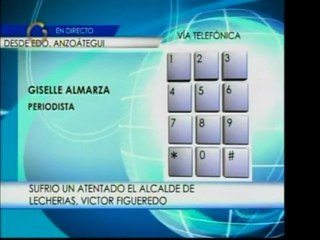 Alcalde de Lecherías, Víctor Figueredo, sufrió varios dispar