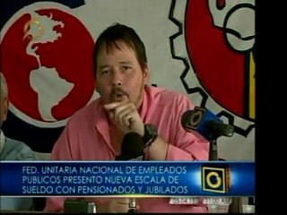 FEDEUNEP, sindicato de trabajadores públicos, presenta una n