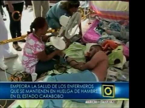 La salud de los enfermeros en Carabobo desmejora. Una de las