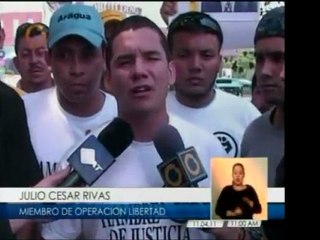 Operación Lbertad desde el edo. Aragua hace un recorrido por
