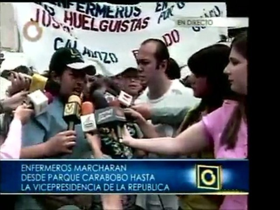 La marcha de enfermeros en Caracas pasará por la AN y se dir