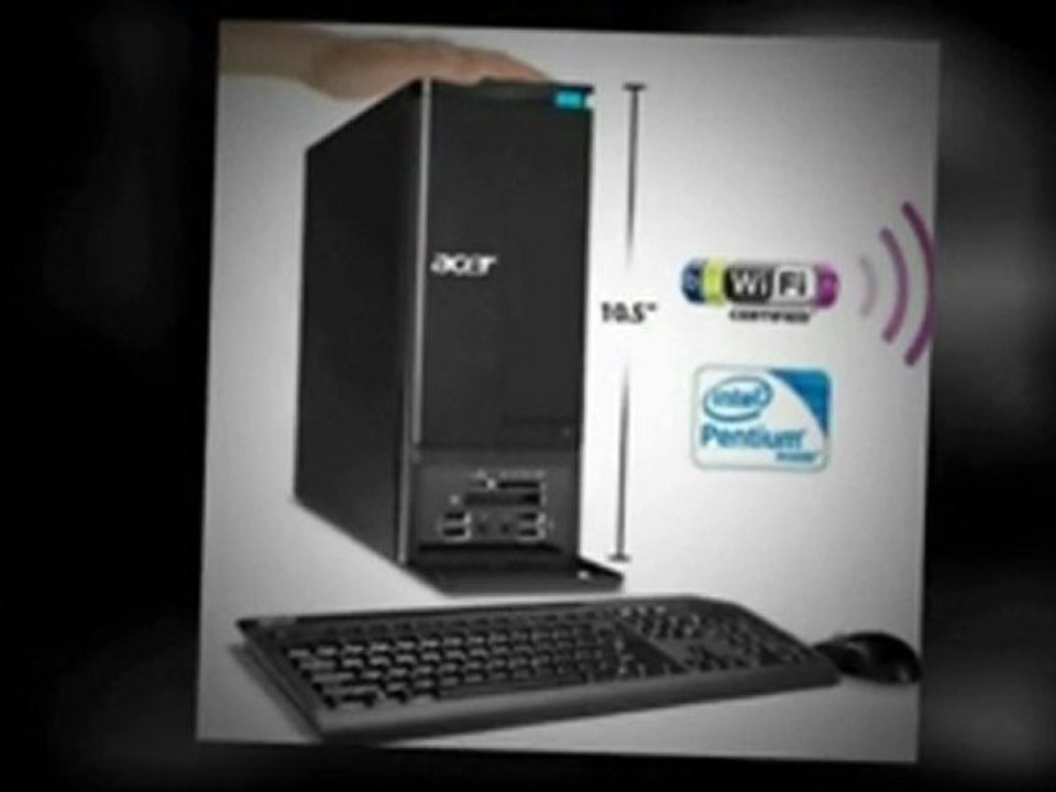 acer ax3910 u4022 Black desktop Compouter Specs Review