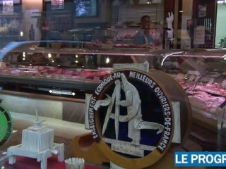 MOF 2011 : deux ouvriers en boucherie-étal se préparent à Lyon