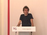 Discours de Thierry Marchal Beck à la convention nationale TàG