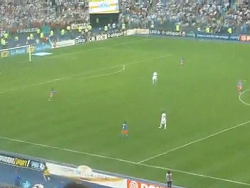 Coup de sifflet finale Marseille 1- 0 Montpellier, FInale Coupe de la ligue.