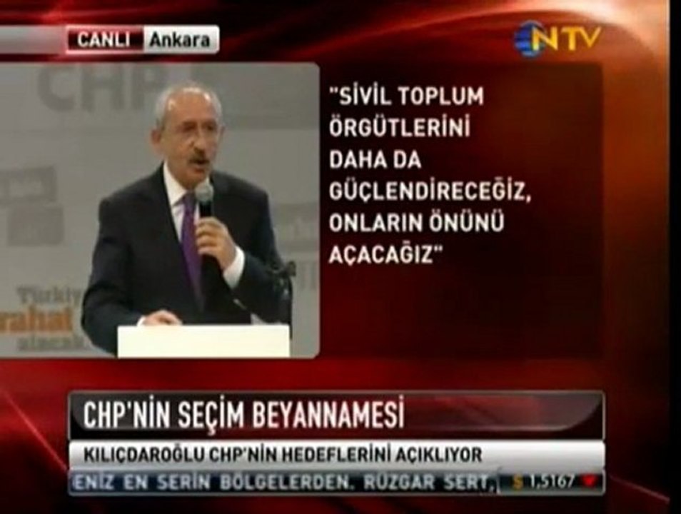 kılıçdaroğlu chp seçim vaatleri