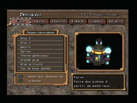 Dark Chronicle walkthrough 26 - La reconstruction de Paznos