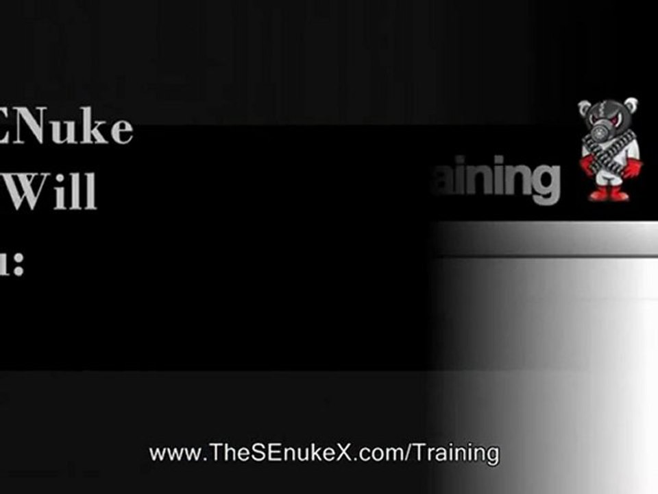 Download SEnuke X SEO Tool Training Webinar