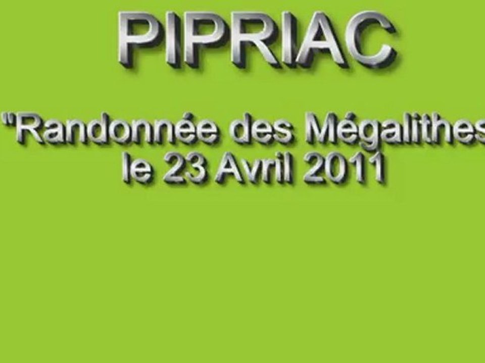 pipriac 2011