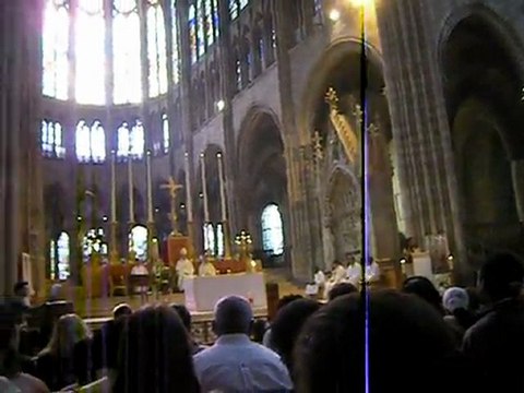 Basilique de Saint-Denis Messe, 24 avril 2011