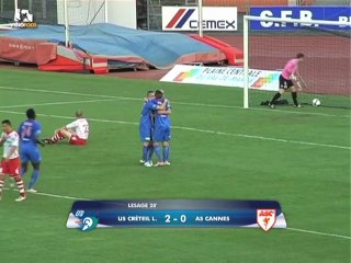 National > 10/11> 36è j. > USCL - Cannes : 2-2