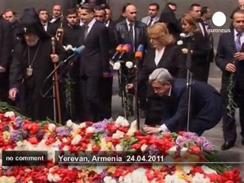 Armenia commemorates WWI massacre - no comment