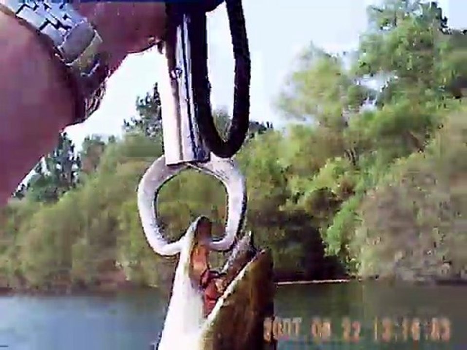 peche en float tube dans un étang privé