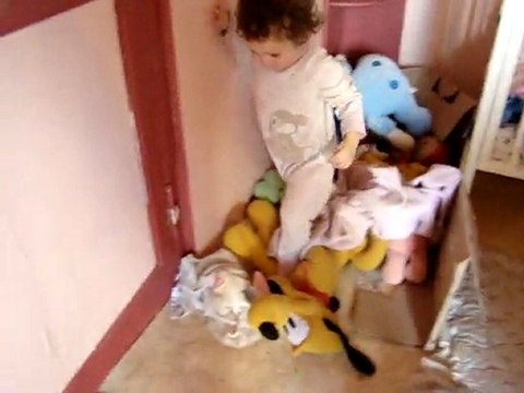 Soizig sort de son lit toute seule !