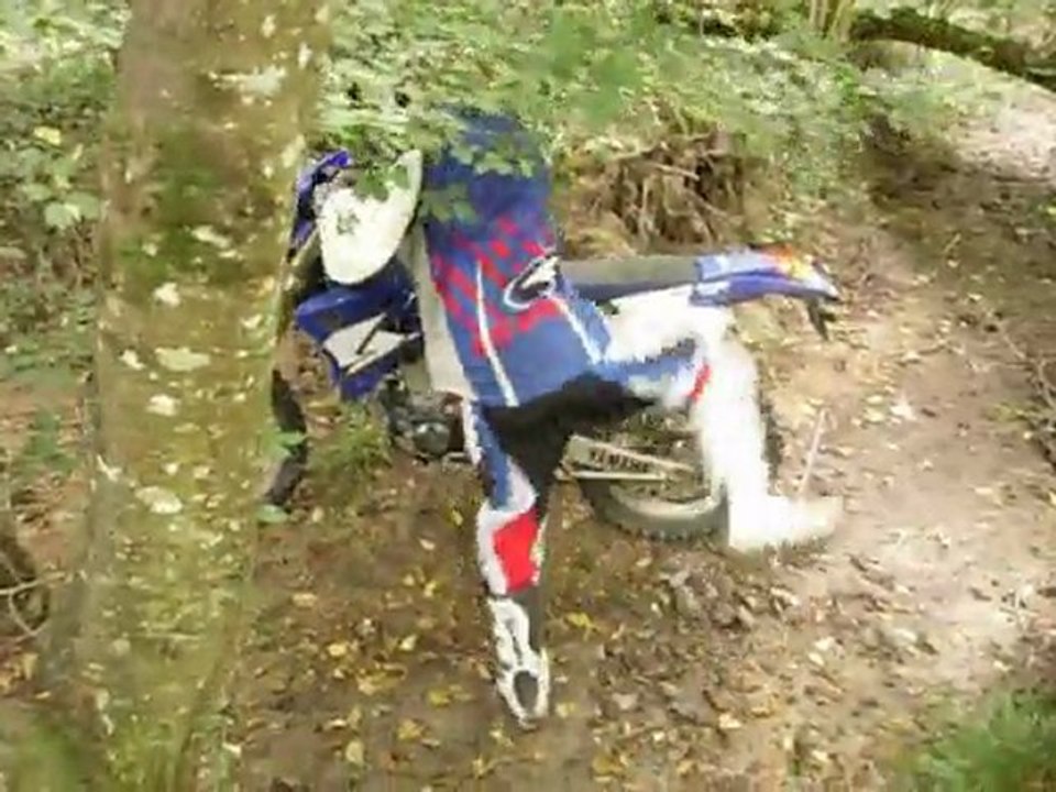 Enduro en Yamaha Wrf
