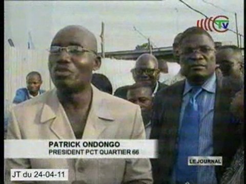 Le don du député Ossiala aux membres du PCT du quartier 66