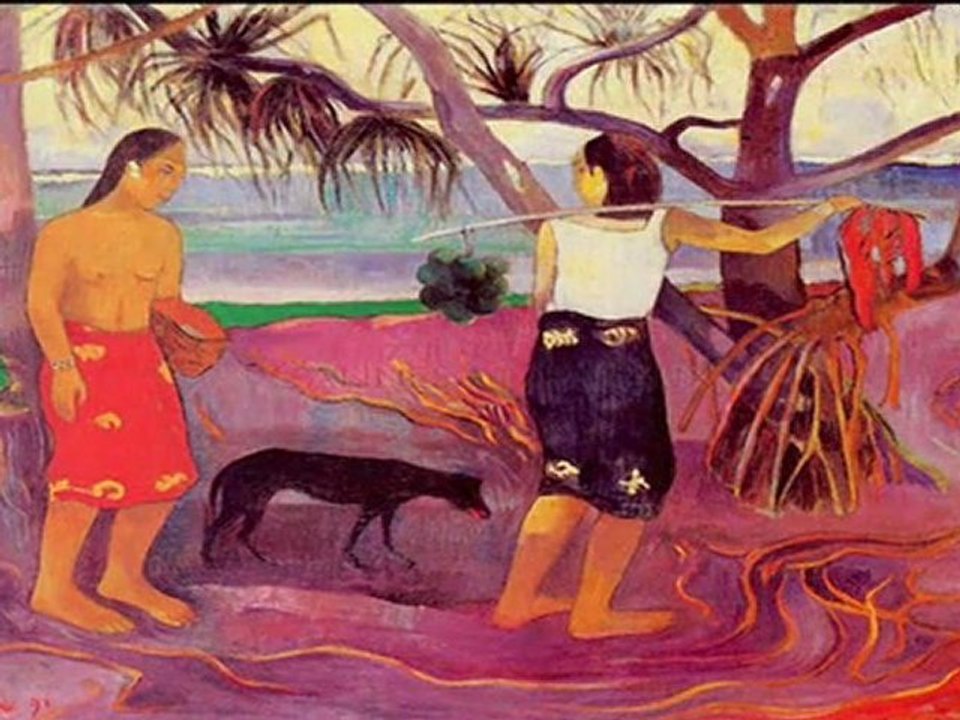 Peintre Gauguin - MARC LACOMBE - www.cannes-tableaux.com