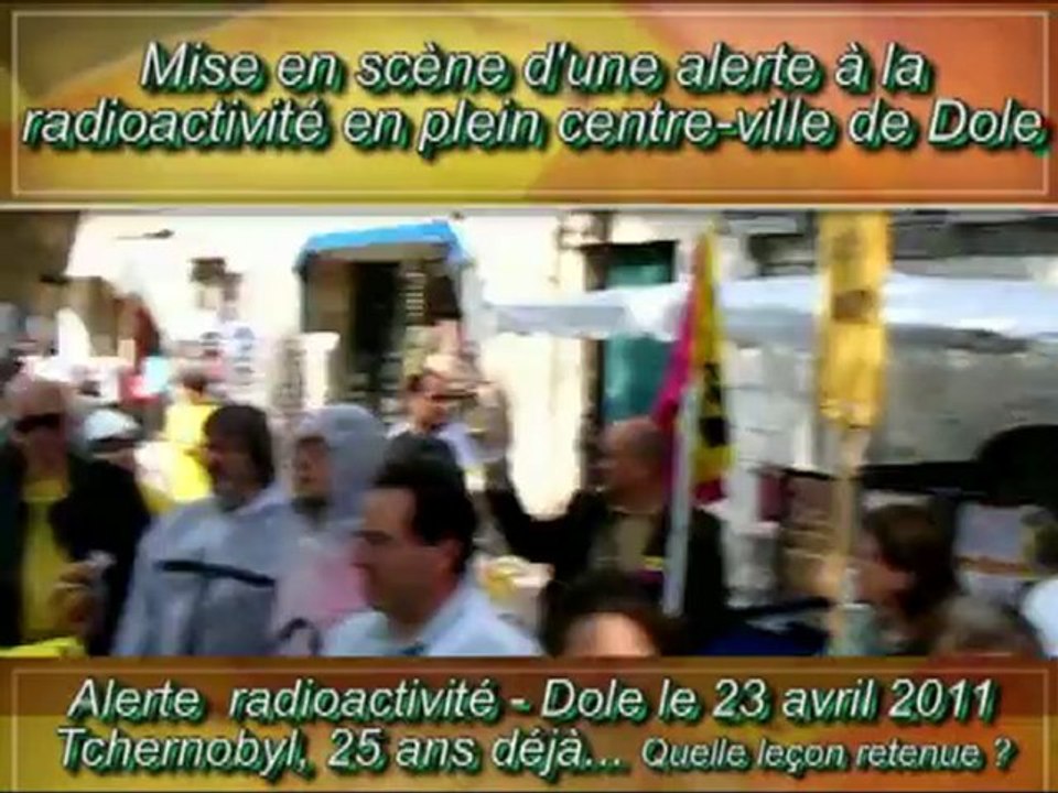 Alerte radioactivité à Dole
