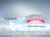AnimateYourLogo and VideoHive - An Animated Logo for Championship Productions - Get your logo animated for $99!