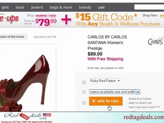 Shoes.com Discount Coupons - Redtagdeals