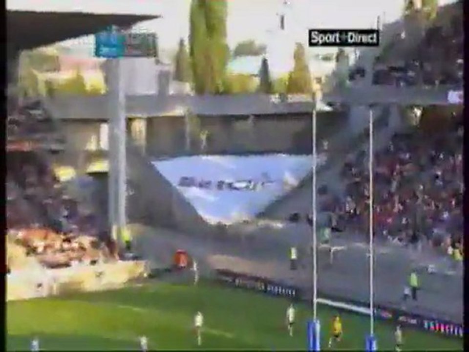 résumé 1ere mi temps Lyon-Oyonnax sport+ saison pro D2 2010/2011