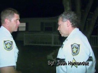 Man confronts neighbor wth gun on hip
