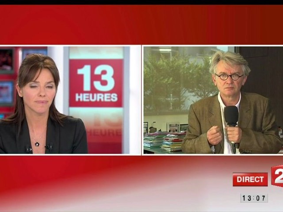 Jean-Claude Mailly sur France 2 le 21 avril 2011