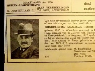 Amsterdam to mark WWII Jewish homes