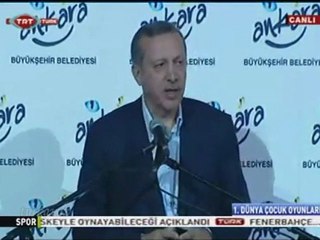 18 BAŞBAKAN ERDOĞAN 1.Dünya Çocuk oyunları 2011