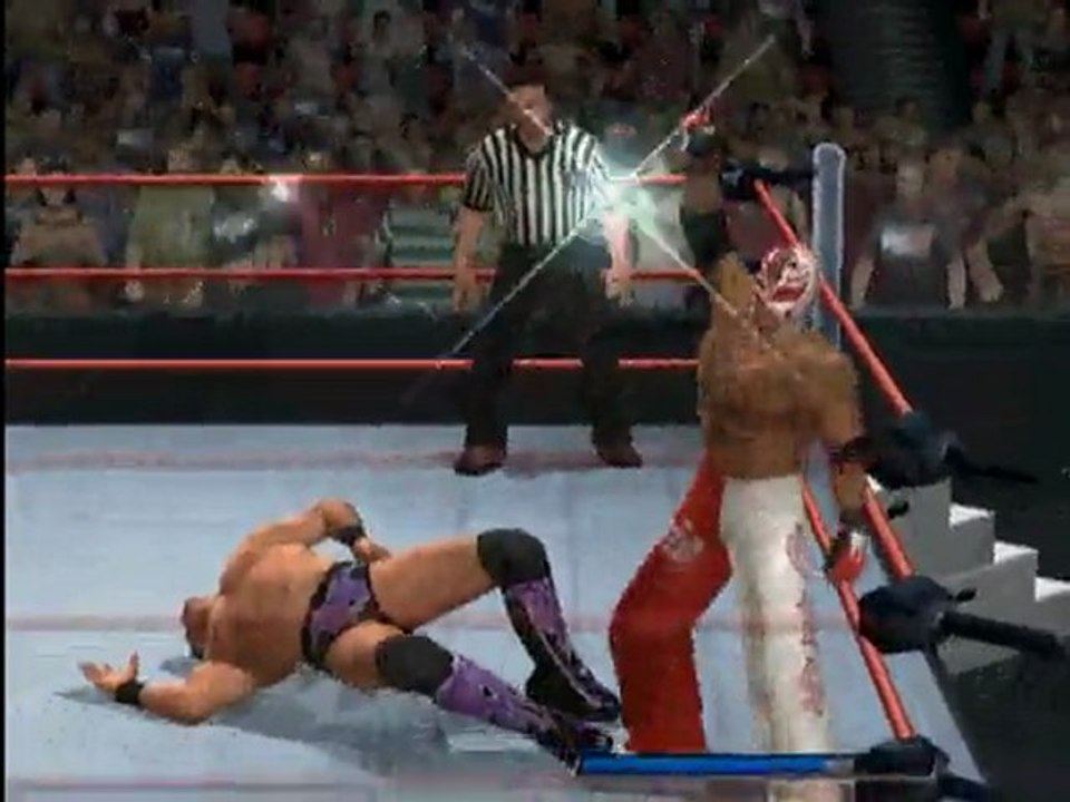 wwe smack down vs raw 2011 - rey mysterio vs chris jericho