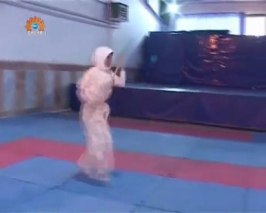 Musulmanes pratiquantes sportives (wushu)