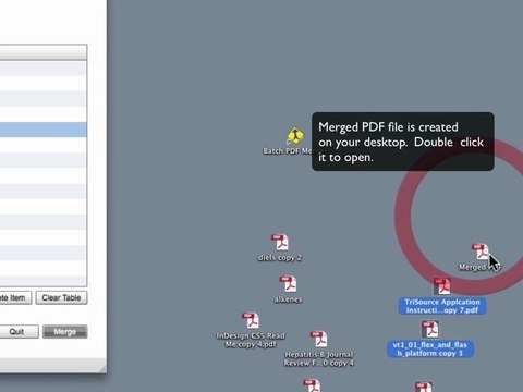Combine PDF Files on Mac and Windows