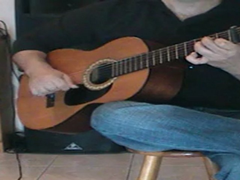 Vidéo cours de guitare L'horloge tourne Mickaël Miro - Vidéo Dailymotion