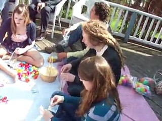 Sorting the Eggs Easter Sunday April 24 2011