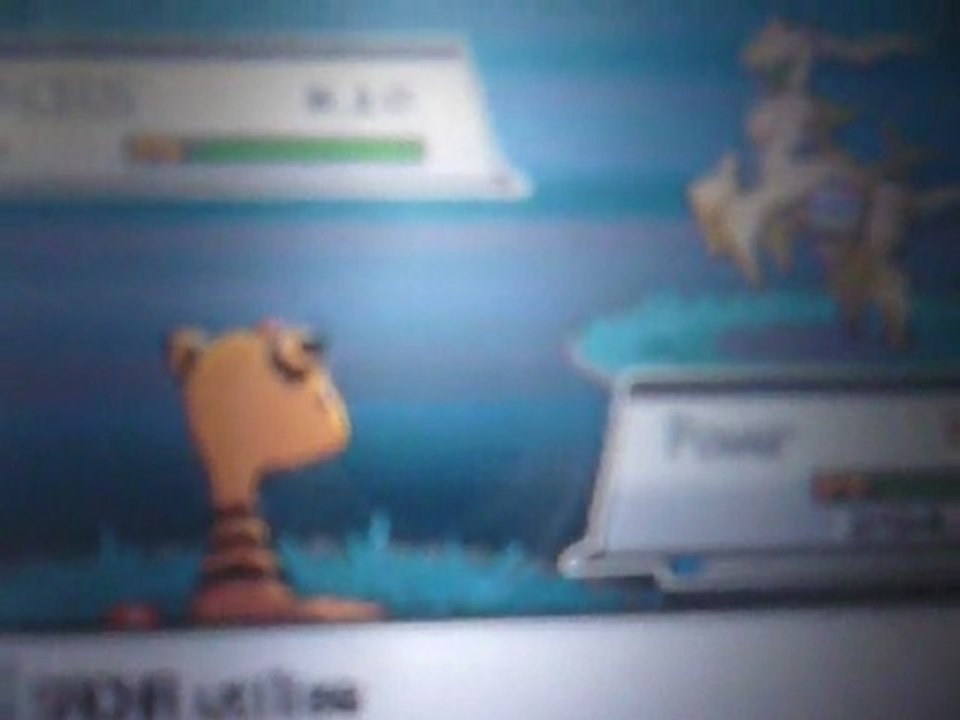 pokémon vidéo capture de arceus