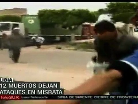 Bombardeos provocan 12 muertes en Misrata, Libia