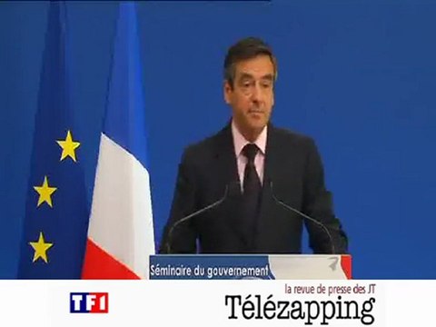 Télézapping : Fillon mouille la chemise