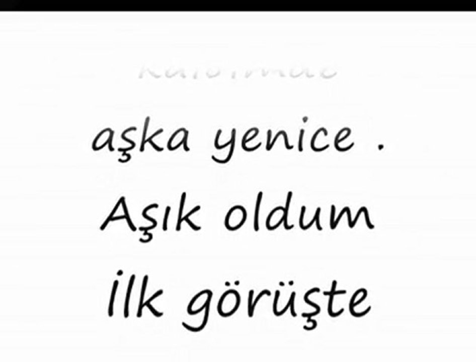 Bende Aşık OLdum İşTe