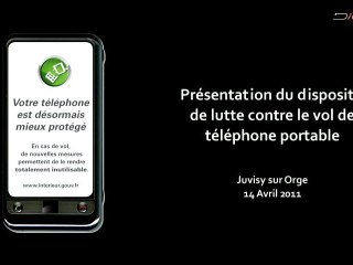 Déplacement à Juvisy-sur-Orge : « apporter une réponse concrète et opérationnelle aux vols de téléphones portables »