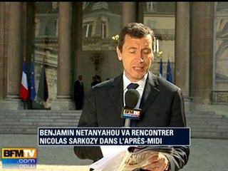 N. Sarkozy reçoit le Premier ministre israélien