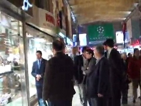 Osmangazi Teşkilatı Kapalı Çarşı Ziyaretinde