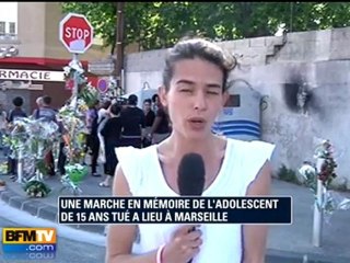 Marseille : marche en mémoire au jeune tué