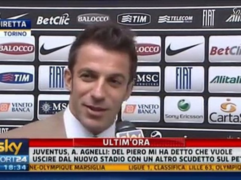 Wywiad z Alexem Del Piero po podpisaniu nowego kontraktu.
