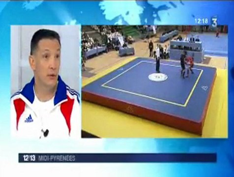 Interview du DTN Pierre-Yves ROQUEFERE sur France 3 édition 12/13 Midi-Pyrénées - 17 avril 2011