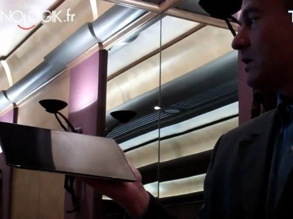 Tablette Sony S1 : l'un des 4 quatres prototypes en vidéo (© TEKNOLOGIK.fr)