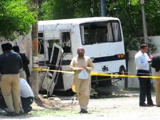 Pakistan naval bus attacks kill four in Karachi